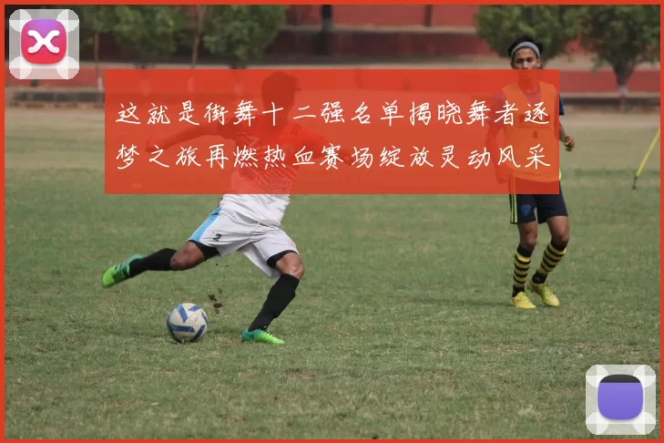 这就是街舞十二强名单揭晓舞者逐梦之旅再燃热血赛场绽放灵动风采